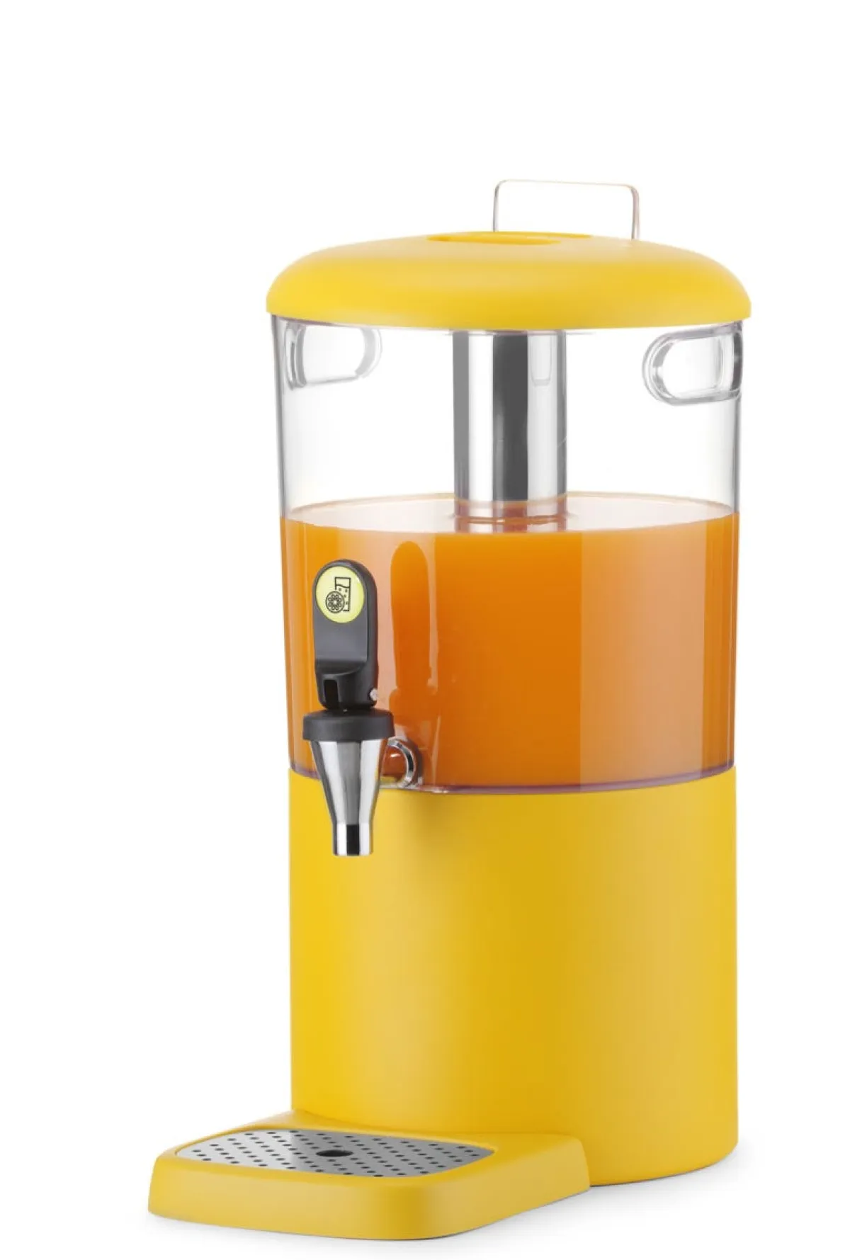 Fontaine à jus de fruit ABS jaune 32x2x43 cm 4 L Uniq - HENDI Best