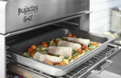 Four à braise inox 70x65,5x72 cm Oven90 - PUJADAS Outlet