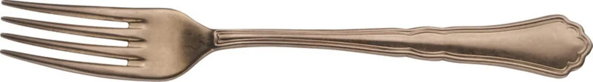 Fourchette à dessert bronze inox 18/10 17,1 cm Settecento - PINTINOX Discount