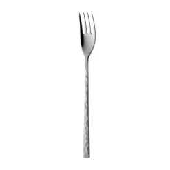 Fourchette à dessert inox 18/10 19 cm Fuse Martele - DEGRENNE Clearance