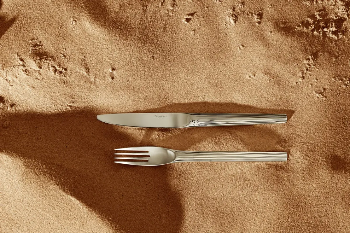 Fourchette à dessert inox 18/10 18,9 cm Rivage - DEGRENNE Outlet