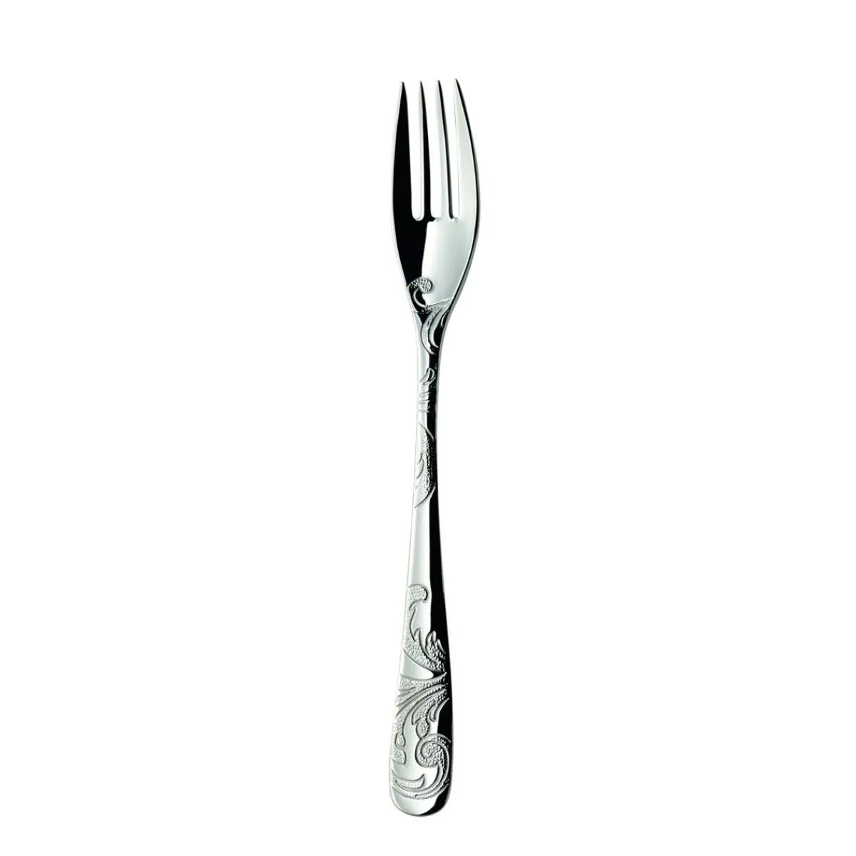 Fourchette à dessert inox 18/10 17,7x1,58 cm Aquatic Couture - DEGRENNE Discount
