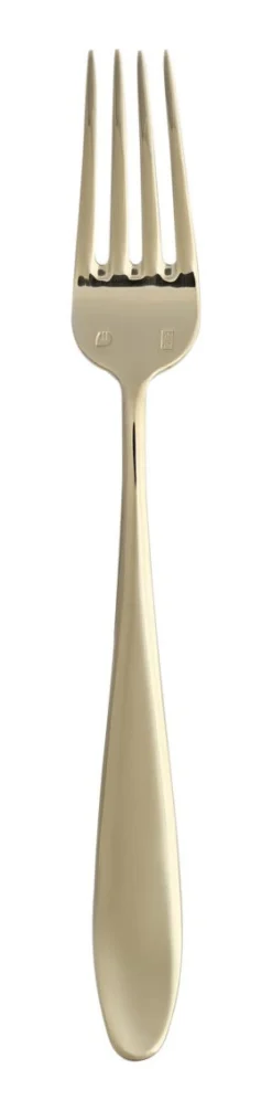 ETERNUM Fourchette à dessert or inox 18/10 19,2 cm Anzo Pvd Champagne Best
