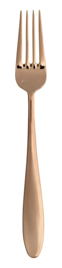 Fourchette de table cuivre inox 18/10 21,2 cm Anzo Pvd Cuivre - ETERNUM New