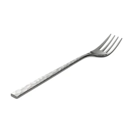 DEGRENNE Fourchette de table inox 18/10 21,5 cm Fuse Martele Sale
