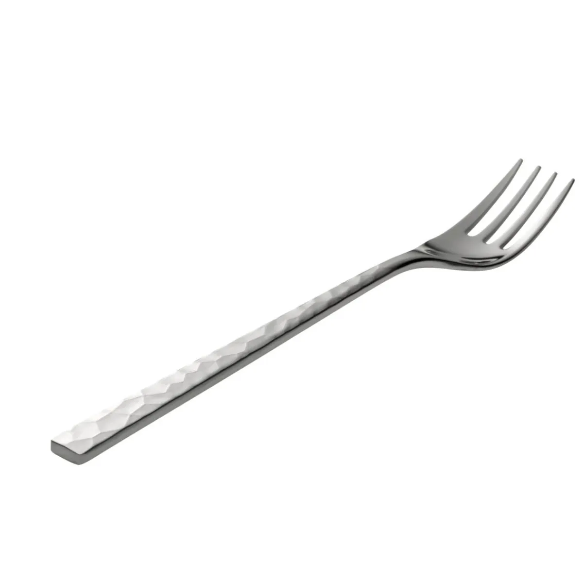 DEGRENNE Fourchette de table inox 18/10 21,5 cm Fuse Martele Sale