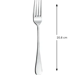 Fourchette de table inox 18/10 20,8 cm Madison - PRO.MUNDI Online