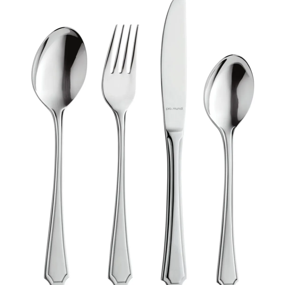 Fourchette de table inox 18/0 19,3 cm Octave - PRO.MUNDI New
