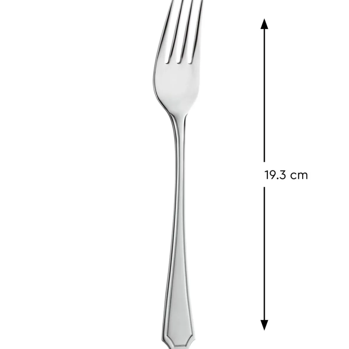 Fourchette de table inox 18/0 19,3 cm Octave - PRO.MUNDI New