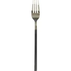 Fourchette de table noir inox 18/0 20,1 cm Aroma Pvd Noir - PRO.MUNDI Outlet
