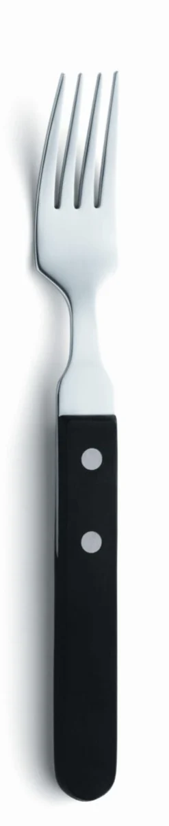 Fourchette de table noir inox 18/0 20 cm Elite - PRO.MUNDI Best