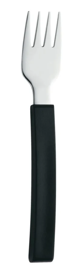 AMEFA Fourchette de table noir inox 18,2 cm Handicap Best
