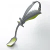 SAINT ROMAIN Fourchette ergonomique gris polypropylène (pp) Flex Ergo Discount