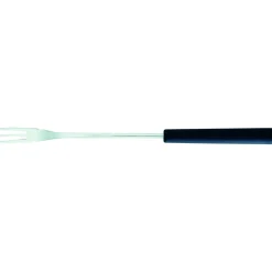 Aucune Fourchette à fondue 3 dents noir inox 32 cm (6 pièces) Best