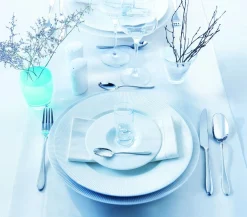 CHEF & SOMMELIER Fourchette à salade argent inox 18/10 15,3x1,8x2 cm Lazzo Sale
