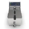 PRO.EQUIP Friteuse avec robinet argent 230v 8 L New