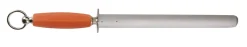 Fusil acier rouge 30 cm Couche protectrice de chrome taillage extra fin - FISCHER New
