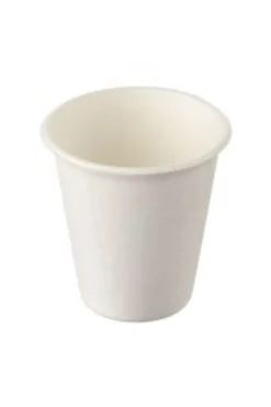 PRO.MUNDI Gobelet bagasse blanc Ø 7,8 cm 8 cm Oxstal (1000 pièces) New