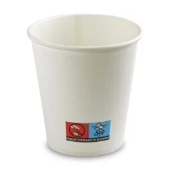 Gobelet blanc carton Ø 7 cm 20 cl (100 pièces) - ALPHAFORM Best