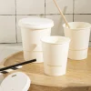 EARTH ESSENTIALS Gobelet blanc papier Ø 7,2 cm 21 cl Oxstal (50 pièces) Best