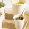 Gobelet blanc papier Ø 9 cm 40 cl Oxstal (50 pièces) - EARTH ESSENTIALS Online