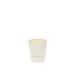 Gobelet blanc papier Ø 6,2 cm 10 cl Oxstal (50 pièces) - EARTH ESSENTIALS Best