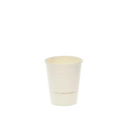 EARTH ESSENTIALS Gobelet blanc papier Ø 7,6 cm 25 cl Oxstal (50 pièces) Outlet