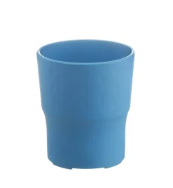 Gobelet bleu fibre végétale 16 cl Lilitouch - SAINT ROMAIN Online
