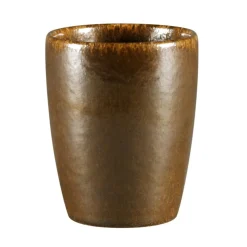 RAK Gobelet à café bronze porcelaine vitrifiée 20 cl Ø 7 cm stone Ease Discount