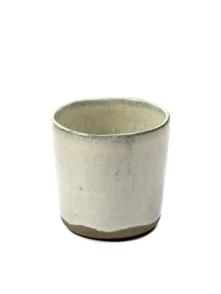 SERAX Gobelet à café rond ivoire grès émaillé 15 cl Ø 7,4 cm Merci Hot
