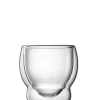 LUIGI BORMIOLI Gobelet double paroi verre borosilicate 9 cl Ø 6,57 cm Thermic Glass New