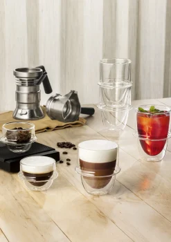 Gobelet double paroi verre borosilicate 9 cl Ø 8,2 cm Thermic Glass - LUIGI BORMIOLI