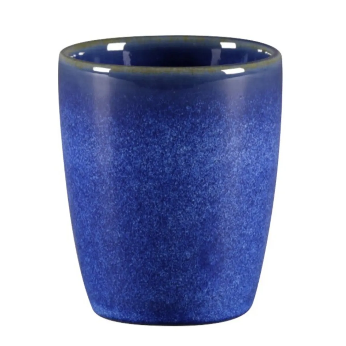 Gobelet expresso bleu porcelaine vitrifiée 9 cl Ø 5,8 cm stone Ease - RAK Discount
