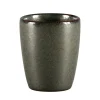 RAK Gobelet expresso noir porcelaine vitrifiée 9 cl Ø 5,8 cm stone Ease Discount