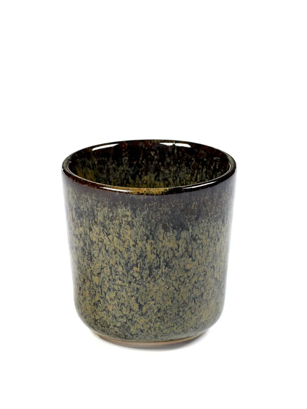 SERAX Gobelet expresso rond gris grès émaillé 9 cl Ø 6 cm Surface