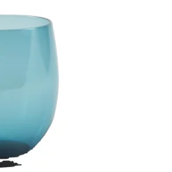 Gobelet forme basse bleu verre 30 cl Baya - PRO.MUNDI Online