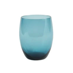 Gobelet forme basse bleu verre 30 cl Baya - PRO.MUNDI Online