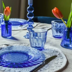 Gobelet forme basse bleu verre trempé 25 cl Picardie - DURALEX Hot