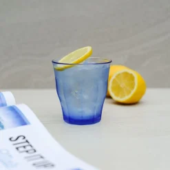 Gobelet forme basse bleu verre trempé 25 cl Picardie - DURALEX Hot