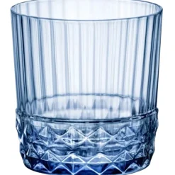 BORMIOLI ROCCO Gobelet forme basse bleu verre 30 cl America 20s Outlet