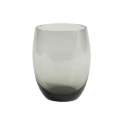 Gobelet forme basse gris verre 30 cl Baya - PRO.MUNDI