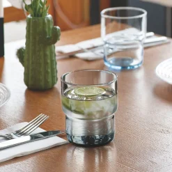 ARCOROC Gobelet forme basse gris verre 22 cl Log Sale