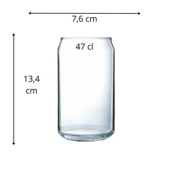 Gobelet forme basse rond verre 47 cl Can - ARCOROC Hot