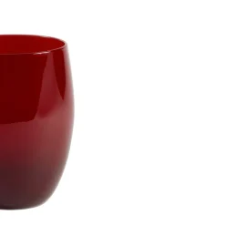Gobelet forme basse rouge verre 30 cl Baya - PRO.MUNDI New