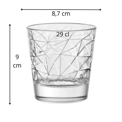 Gobelet forme basse verre 29 cl Dolomiti - VIDIVI Best