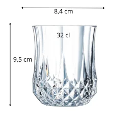 ARCOROC Gobelet forme basse verre 32 cl West Loop Discount