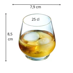 CHEF & SOMMELIER Gobelet forme basse verre cristallin 25 cl Absoluty Online