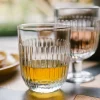Gobelet forme basse verre pressé 29 cl Ouessant - LA ROCHERE Discount