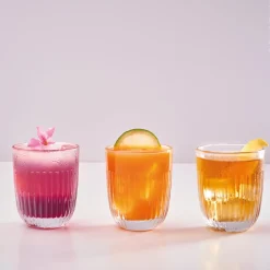 Gobelet forme basse verre pressé 29 cl Ouessant - LA ROCHERE Discount