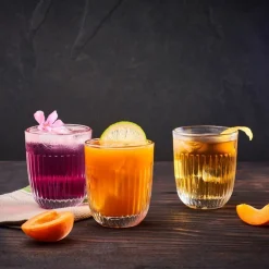 Gobelet forme basse verre pressé 29 cl Ouessant - LA ROCHERE Discount